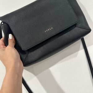 Furla Black Crossbody Bag